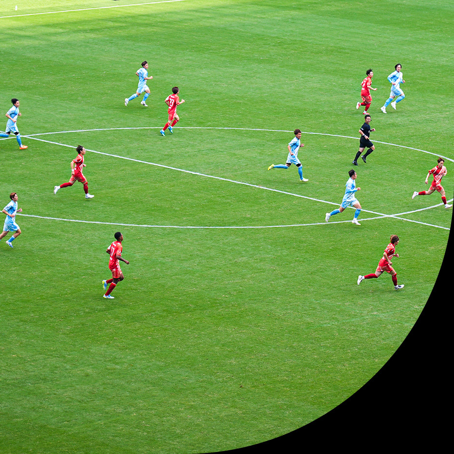サッカーのポジション解説